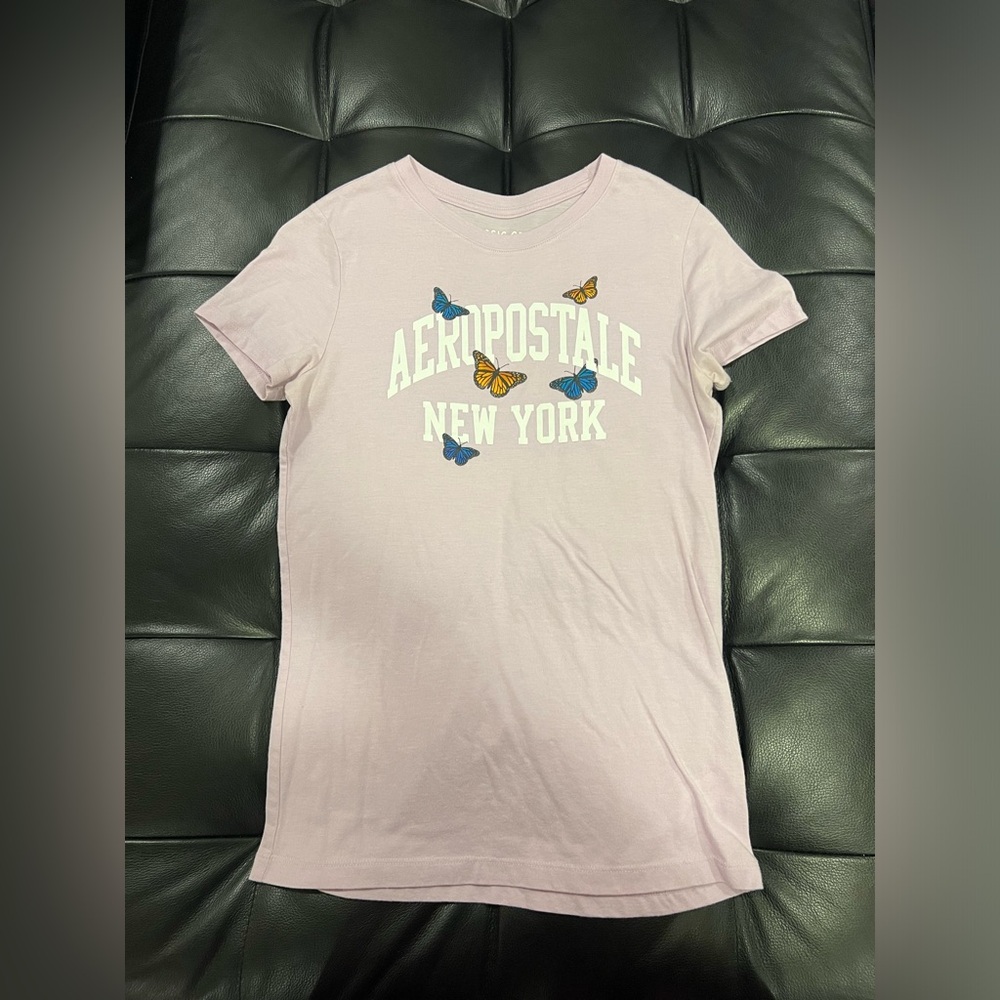 THREE Aeropostale tees size medium